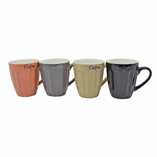 ΚΟΥΠΑ ΚΕΡΑΜΙΚΗ 200ml ΣΕ 4 ΧΡΩΜΑΤΑ Coffee 821594
