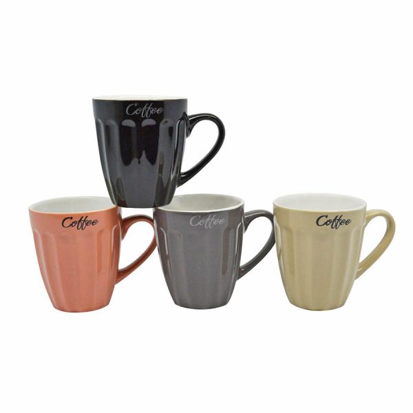 ΚΟΥΠΑ ΚΕΡΑΜΙΚΗ 200ml ΣΕ 4 ΧΡΩΜΑΤΑ Coffee 821594 - Image 2