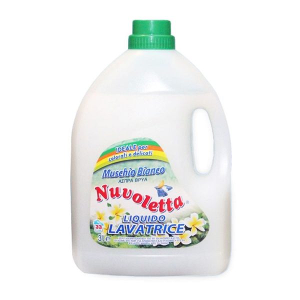NUVOLETTA ΥΓΡΟ ΠΛΥΝΤΗΡΙΟΥ 3lt. 33M. MUSCHIO BIANCO