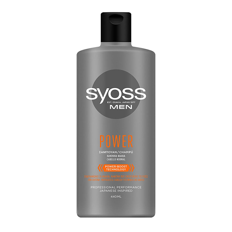SYOSS ΣΑΜΠΟΥΑΝ 440ml MEN POWER
