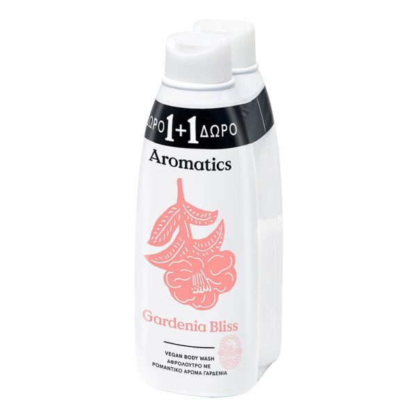 PAPOUTSANIS ΑΦΡΟΛΟΥΤΡΟ 650ml GARDENIA BLISS (1+1)