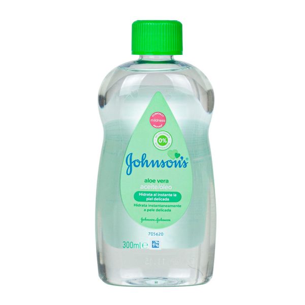 JOHNSON’S BABY OIL 300ml ALOE VERA