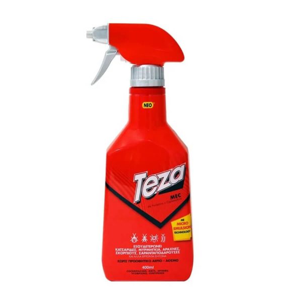 TEZA CIK MEC ΕΝΤΟΜΟΚΤΟΝΟ ΧΩΡΙΣ ΑΡΩΜΑ KATA ΤΩΝ ΒΑΔΙΣΤΙΚΩΝ ΕΝΤΟΜΩΝ 400ml
