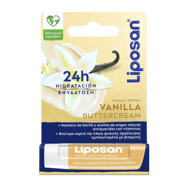 LIPOSAN LIP BALM ΒΑΝΙΛΙΑ 4.8g