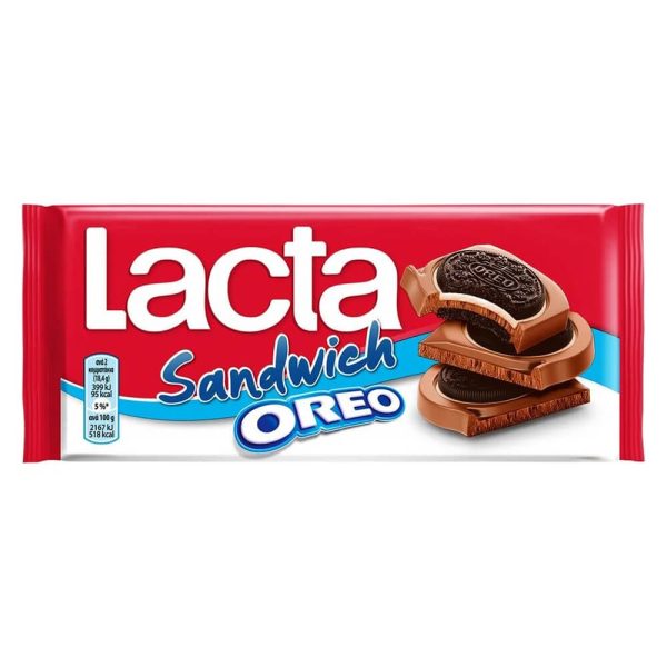 LACTA ΣΟΚΟΛΑΤΑ ΓΑΛΑΚΤΟΣ 92g OREO SANDWICH Νο.83403