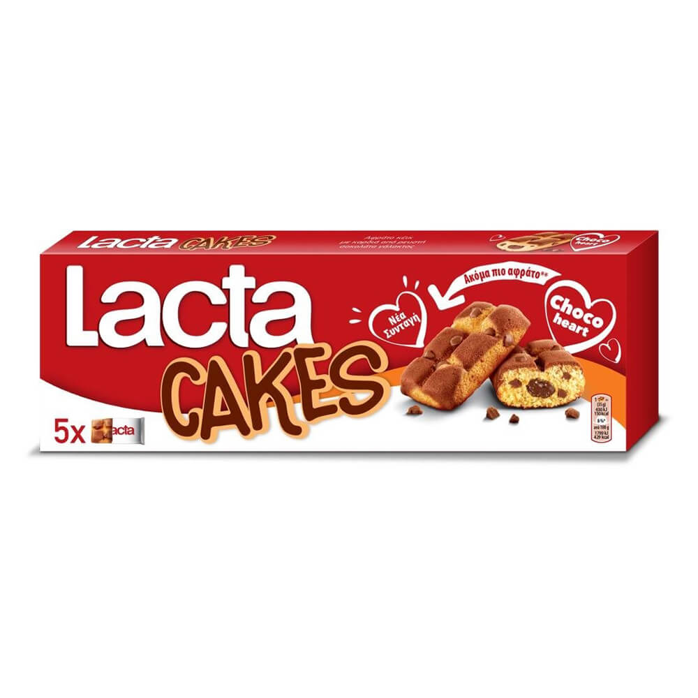 LACTA CAKE 175g CHOCO HEART 5τεμ.