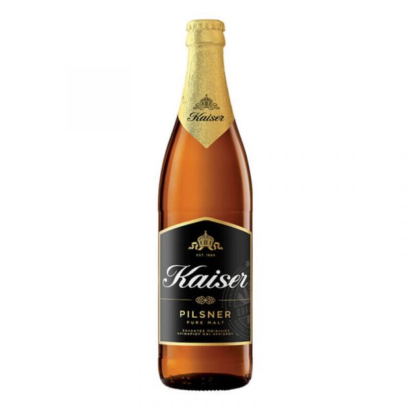 KAISER ΜΠΙΡΑ PILSNER ΦΙΑΛΗ 500ml 5.2% vol.