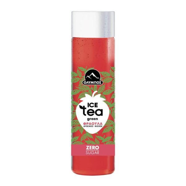ΟΛΥΜΠΟΣ ΠΡΑΣΙΝΟ ΤΣΑΙ ZERO 500ml ΦΡΑΟΥΛΑ ΔΥΟΣΜΟΣ ΙΒΙΣΚΟΣ
