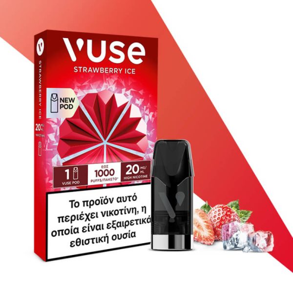 Vuse Pod 1000 Strawberry Ice 20mg