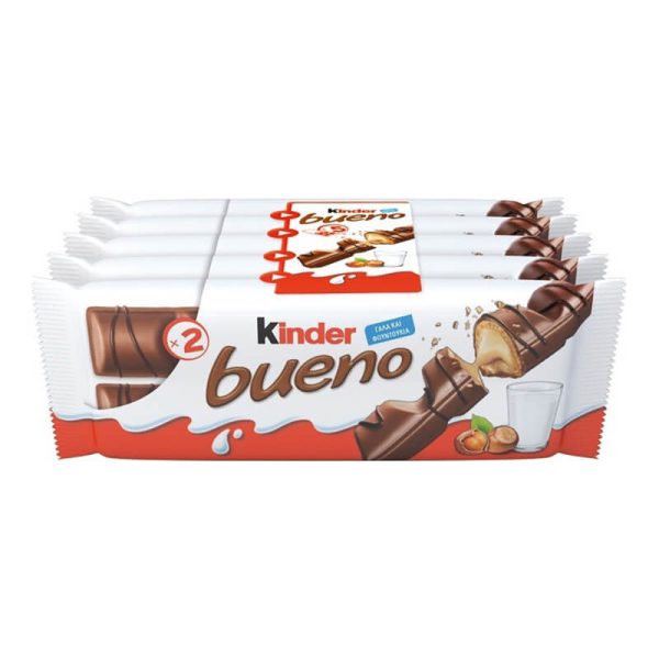 KINDER BUENO ΣΟΚΟΛΑΤΕΝΙΟ ΣΝΑΚ ΣΕΤ 5x43g