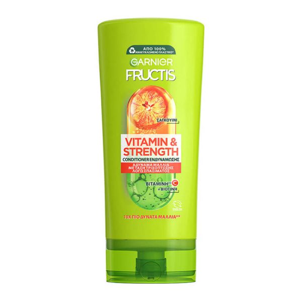 GARNIER FRUCTIS CONDITIONER 200ml VITAMIN & STRENGTH
