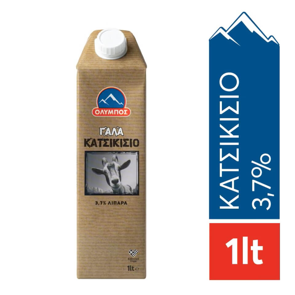 ΟΛΥΜΠΟΣ ΓΑΛΑ ΚΑΤΣΙΚΙΣΙΟ ΠΛΗΡΕΣ 3.7% ΛΙΠΑΡΑ 1lt