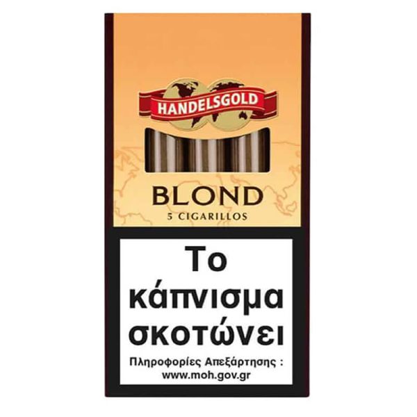 HANDELSGOLD CIGARILLOS BLOND VANILLA 5's