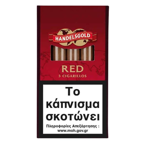 HANDELSGOLD CIGARILLOS RED ΚΕΡΑΣΙ 5's