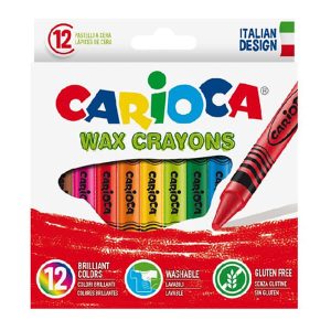 ΚΗΡΟΜΠΟΓΙΕΣ CARIOCA 9εκ. 12τεμ. Νο.42365
