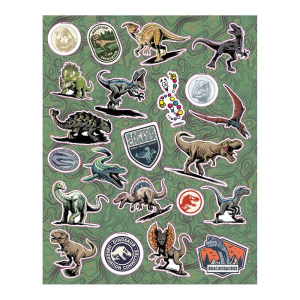 ΖΩΓΡΑΦΙΚΗ ΣΕΤ ΜΕ ΠΡΟΣΧΕΔΙΑΣΜΕΝΕΣ ΣΕΛΙΔΕΣ JURASSIC 570743 - Image 3