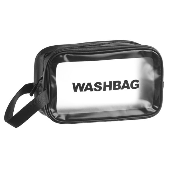 ΝΕΣΕΣΕΡ WASHBAG 25Χ15εκ. ΔΙΑΦΑΝΟ-ΜΑΥΡΟ JC05303-085