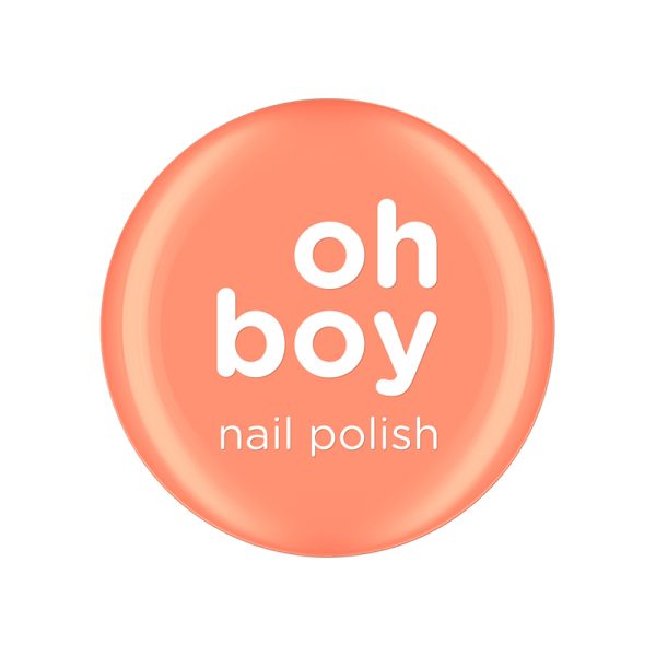 OH BOY ΒΕΡΝΙΚΙ ΝΥΧΙΩΝ 10ml No.152 SPARKLY SALMON - Image 2