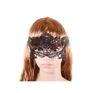 ΜΑΣΚΑ ΑΠΟΚΡΙΑΤΙΚΗ ΔΑΝΤΕΛΑ ΜΑΥΡΗ A0452