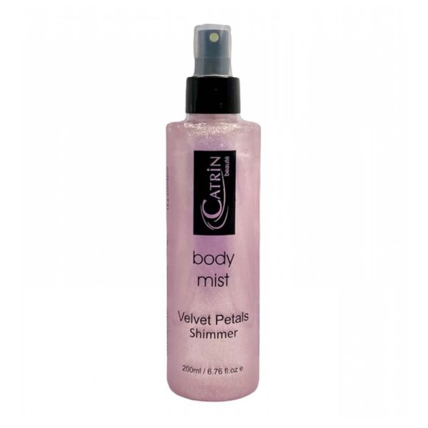 Catrin Beaute BODY MIST SHIMMER ΜΕ GLITTER 200ml VELVET PETALS