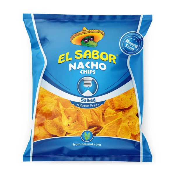 EL SABOR NACHOS CHIPS SALTED ΜΕ ΑΛΑΤΙ 100g