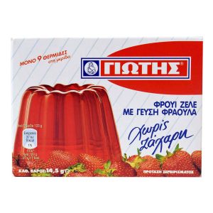 ΓΙΩΤΗΣ ΦΡΟΥΙ ΖΕΛΕ ΧΩΡΙΣ ΖΑΧΑΡΗ ΜΕ ΓΕΥΣΗ ΦΡΑΟΥΛΑ 14.5g