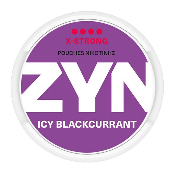 ZYN POUCHES ΝΙΚΟΤΙΝΗΣ Icy Blackcurrant Slim 11mg