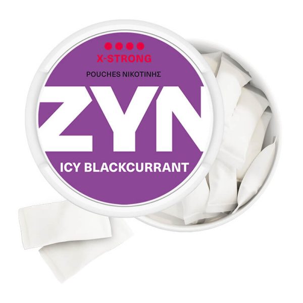 ZYN POUCHES ΝΙΚΟΤΙΝΗΣ Icy Blackcurrant Slim 11mg - Image 2