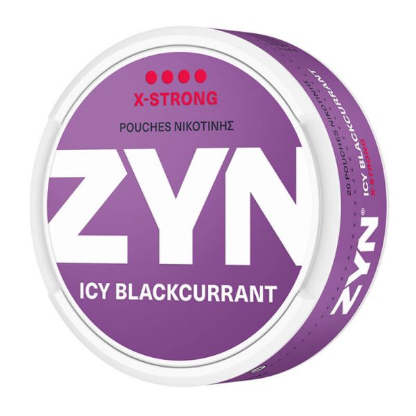 ZYN POUCHES ΝΙΚΟΤΙΝΗΣ Icy Blackcurrant Slim 11mg - Image 3