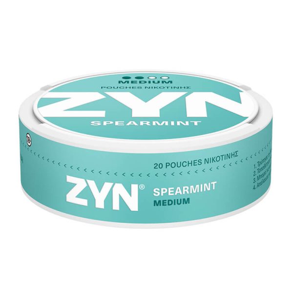 ZYN POUCHES ΝΙΚΟΤΙΝΗΣ Spearmint Slim 6.5mg - Image 4