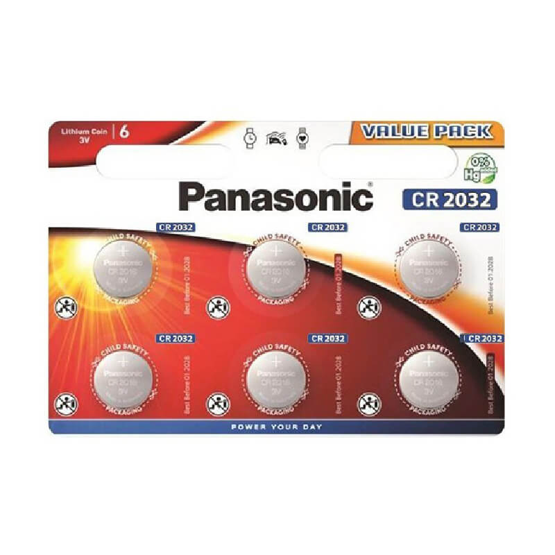PANASONIC ΜΠΑΤΑΡΙΑ LITHIUM CR-2032 3V - Image 2