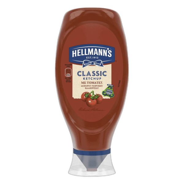HELLMANN'S ΚΕΤΣΑΠ TOP DOWN 550ml