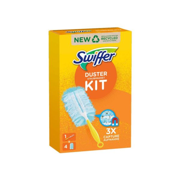 SWIFFER DUSTER KIT ME 4 ΑΝΤΑΛΛΑΚΤΙΚΑ ΦΤΕΡΑ ΞΕΣΚΟΝΙΣΜΑΤΟΣ
