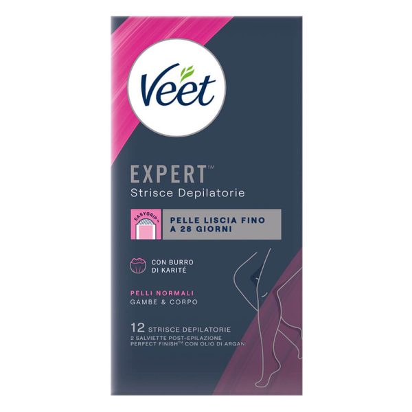 VEET ΑΠΟΤΡΙΧΩΤΙΚΕΣ ΤΑΙΝΙΕΣ ΚΕΡΙΟΥ ΣΩΜΑΤΟΣ EXPERT 12τεμ. NORMAL