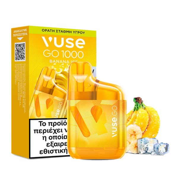 Vuse GO Box 1000 Banana Ice 20mg one use