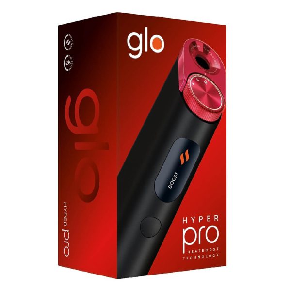 Glo Hyper X3 Pro Black Red ΣΥΣΚΕΥΗ ΘΕΡΜΑΝΣΗΣ ΚΑΠΝΟΥ (+ ΔΩΡΟ 5 ΠΑΚΕΤΑ ΘΕΡΜΑΙΝΟΜΕΝΟΥΣ ΡΑΒΔΟΥΣ ΚΑΠΝΟΥ)