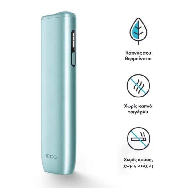 IQOS ILUMA i-One Kit Breeze Blue ΣΥΣΚΕΥΗ ΘΕΡΜΑΝΣΗΣ ΚΑΠΝΟΥ - Image 4