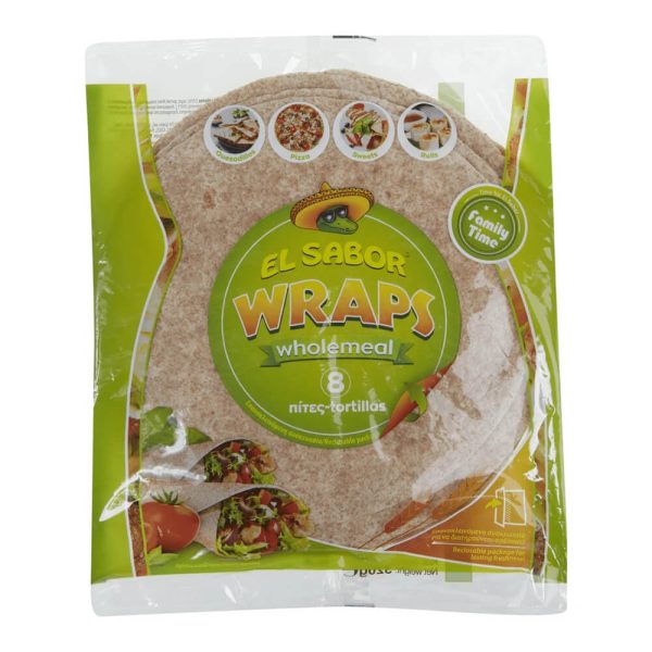 EL SABOR ΤΟΡΤΙΓΙΕΣ ΟΛΙΚΗΣ ΑΛΕΣΗΣ 8τεμ. 320g