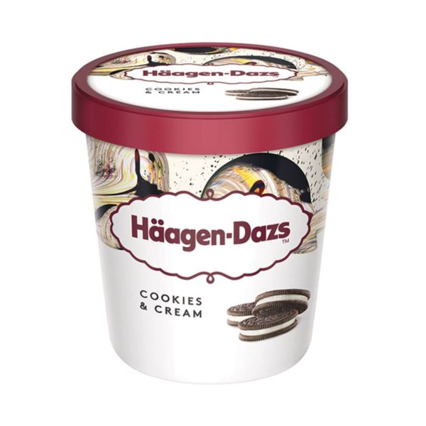 HAAGEN-DAZS ΟΙΚΟΓΕΝΕΙΑΚΟ ΠΑΓΩΤΟ 460ml COOKIES & CREAM
