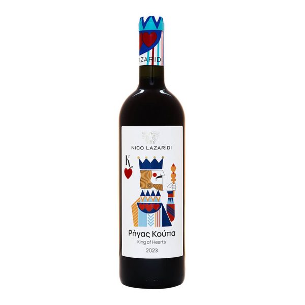 NICO LAZARIDI ΡΗΓΑΣ ΚΟΥΠΑ ΟΙΝΟΣ ΕΡΥΘΡΟΣ ΞΗΡΟΣ 750ml