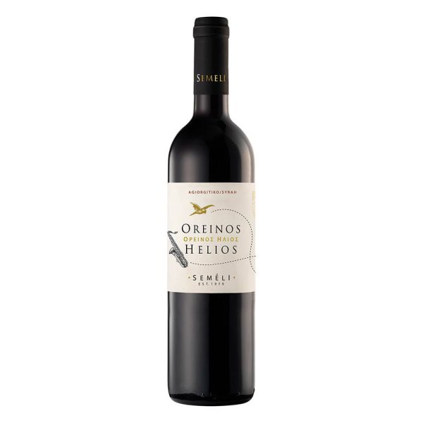 SEMELI ΟΡΕΙΝΟΣ ΗΛΙΟΣ ΟΙΝΟΣ ΕΡΥΘΡΟΣ ΞΗΡΟΣ 750ml