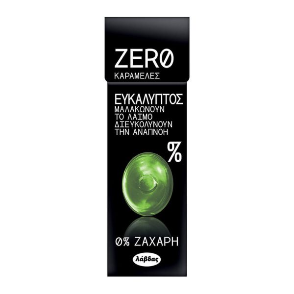 ΛΑΒΔΑΣ ZERO ΚΑΡΑΜΕΛΕΣ ΕΥΚΑΛΥΠΤΟΣ 0% ΖΑΧΑΡΗ 32g