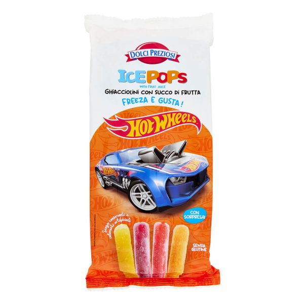 DOLCI PREZIOSI ICE POPS HOT WHEELS ΓΡΑΝΙΤΕΣ ΦΡΟΥΤΩΝ 10x40ml
