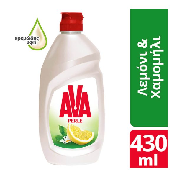 AVA PERLE ΥΓΡΟ ΠΙΑΤΩΝ 430ml ΛΕΜΟΝΙ & ΧΑΜΟΜΗΛΙ - Image 2
