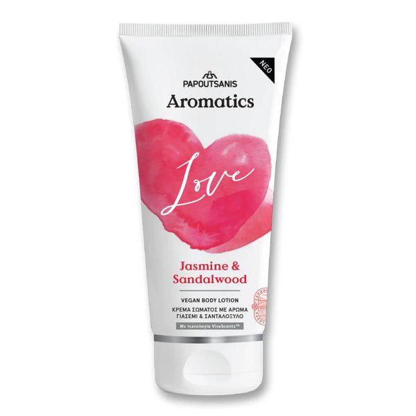 PAPOUTSANIS AROMATICS BODY LOTION ΚΡΕΜΑ ΣΩΜΑΤΟΣ 200ml LOVE
