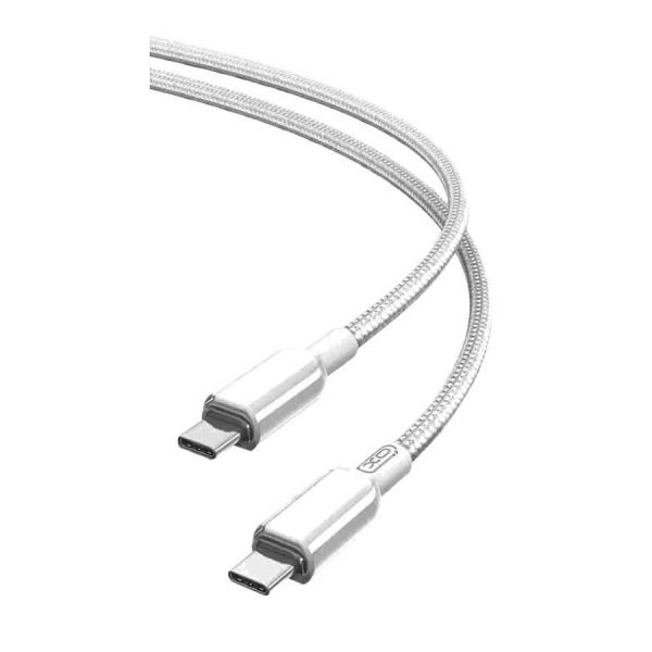 ΚΑΛΩΔΙΟ ΦΟΡΤΙΣΗΣ Type C to Type C 60W 1m DATA White XO-NBQ250B