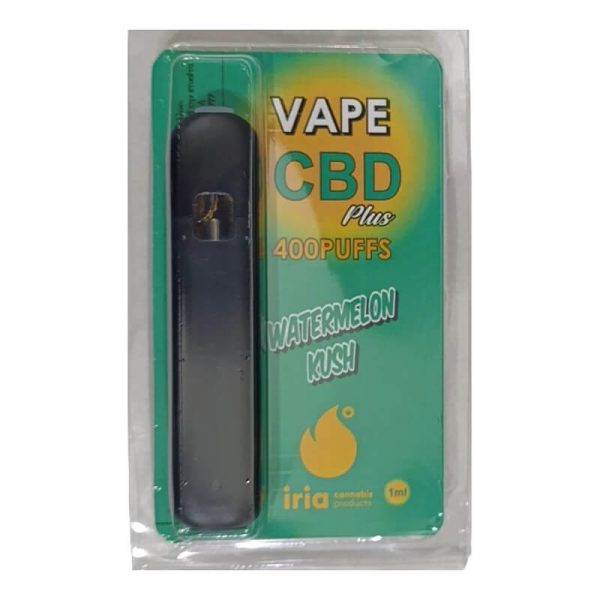 IRIA Vape CBD Plus 400 Puffs WATERMELON KUSH 1ml