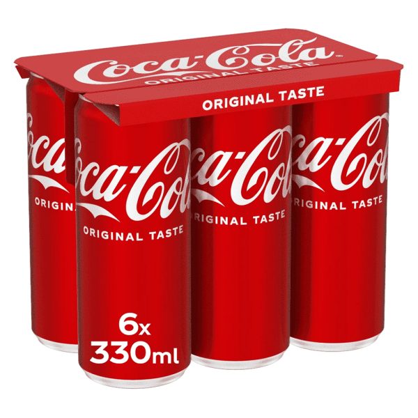COCA COLA ORIGINAL TASTE ΚΟΥΤΙ 6x330ml