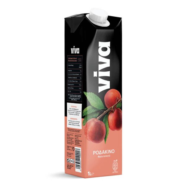 VIVA ΝΕΚΤΑΡ ΡΟΔΑΚΙΝΟ 1Lt - Image 2