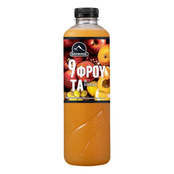 ΟΛΥΜΠΟΣ ΦΥΣΙΚΟΣ ΧΥΜΟΣ 1Lt 9 ΦΡΟΥΤΑ - Image 2